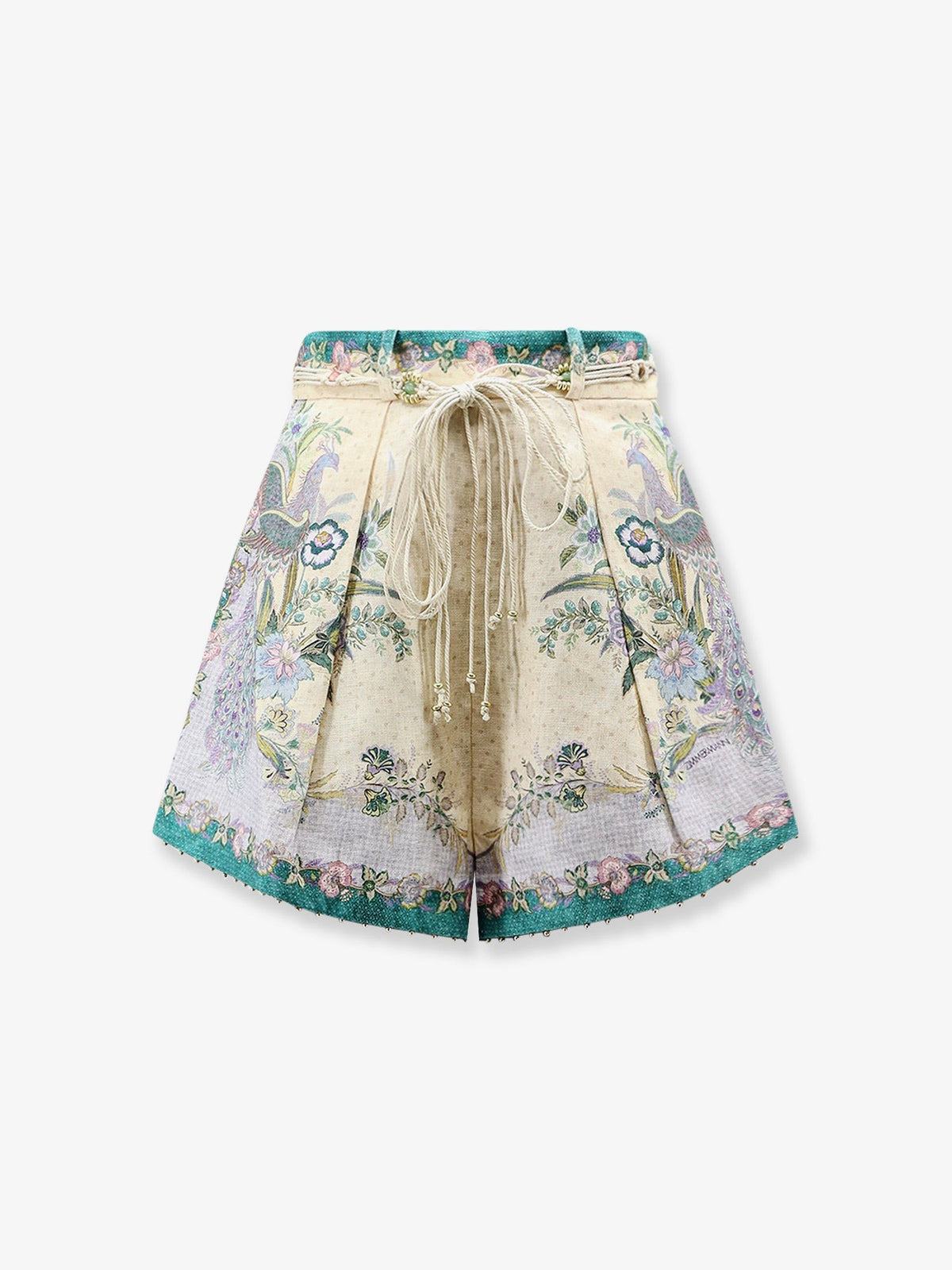 Indra cotton and silk shorts