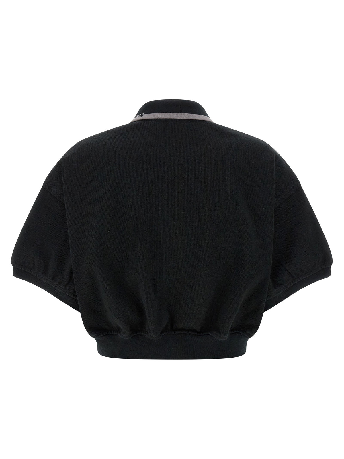 Intarsia collar polo shirt 2