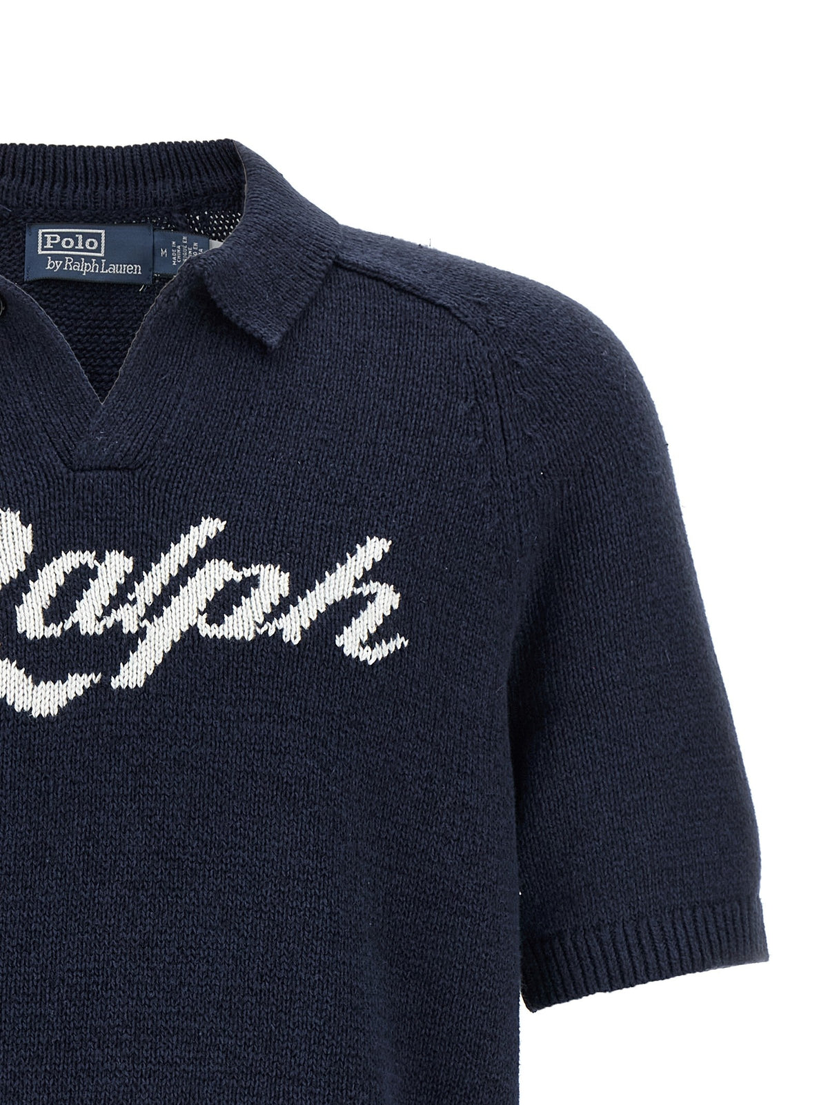 Intarsia logo sweater 3