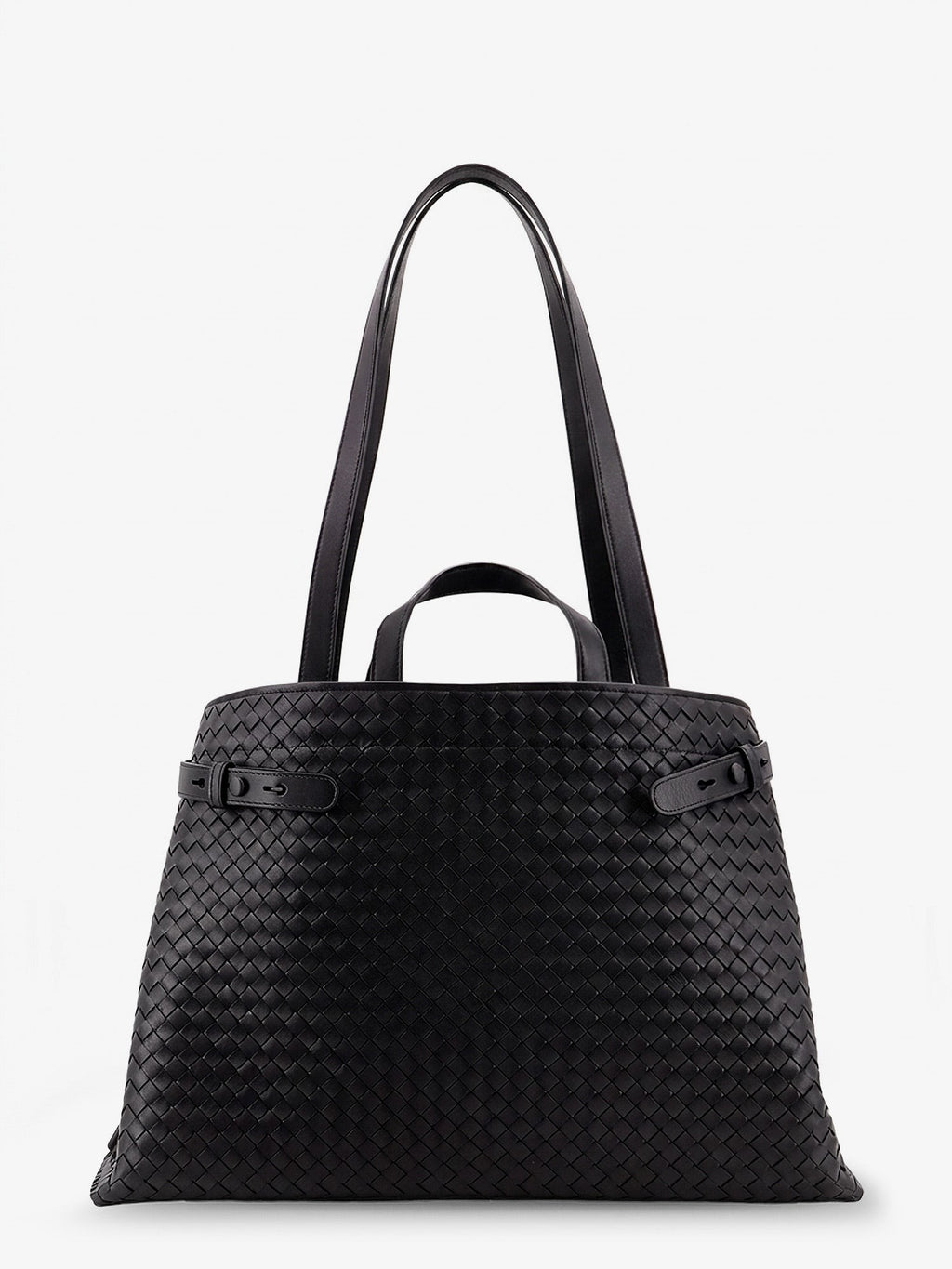 Intreccio leather shoulder bag