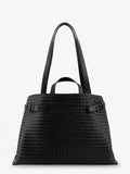Intreccio leather shoulder bag