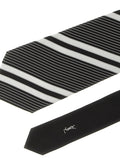 Jacquard diagonal striped tie 3