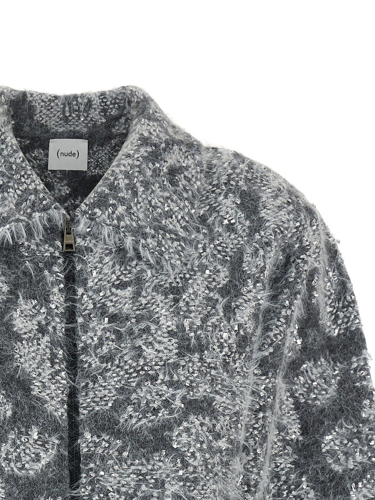 Jacquard knit cardigan 3