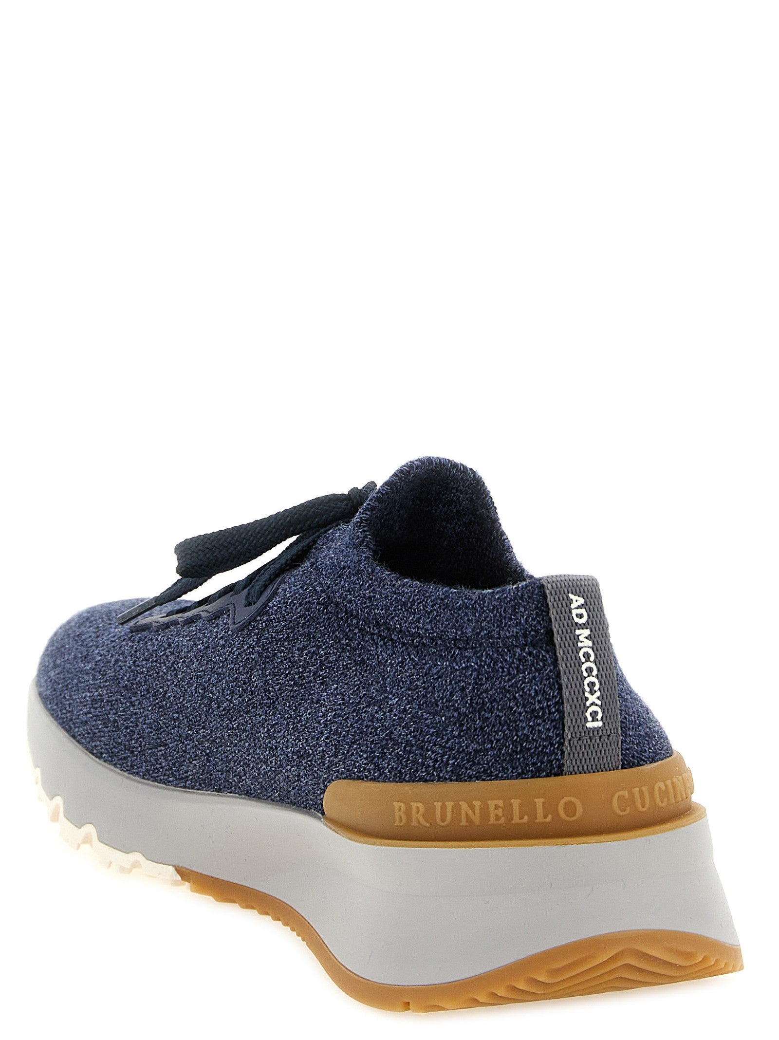 Jacquard knit sneakers 3