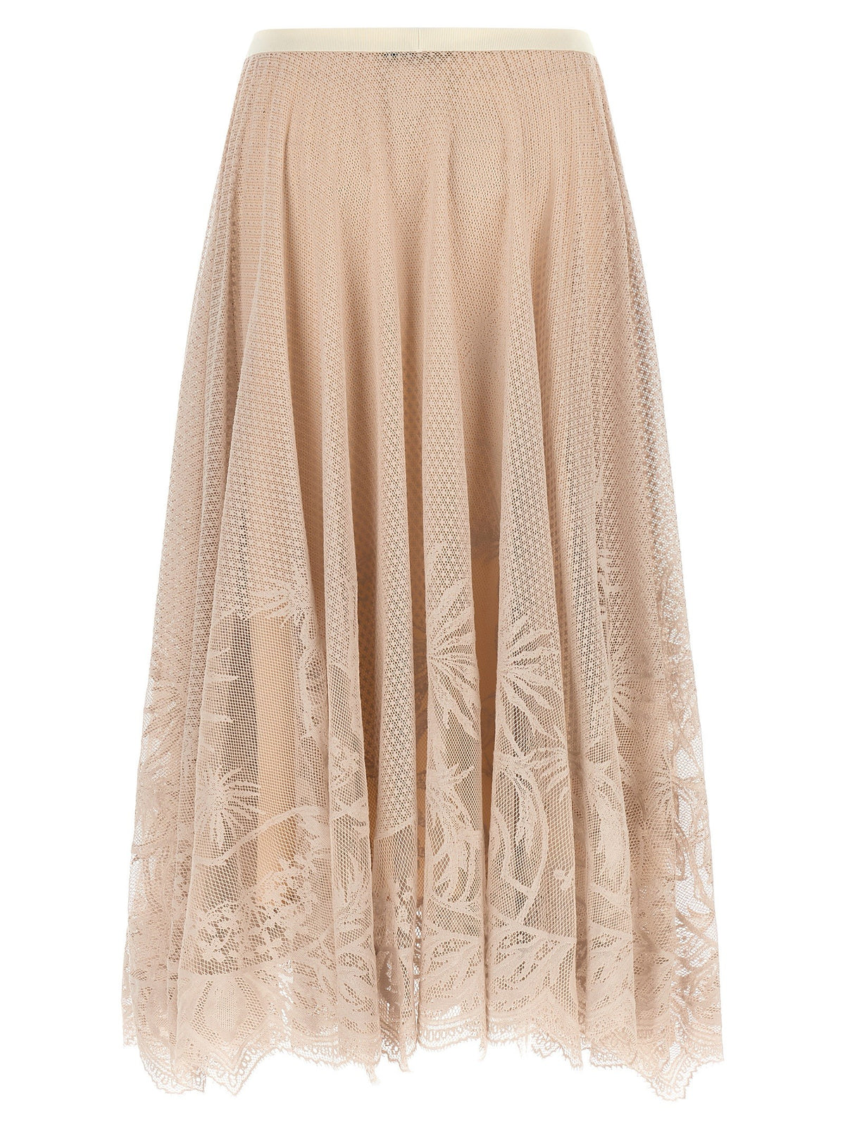 Jacquard lace skirt 2