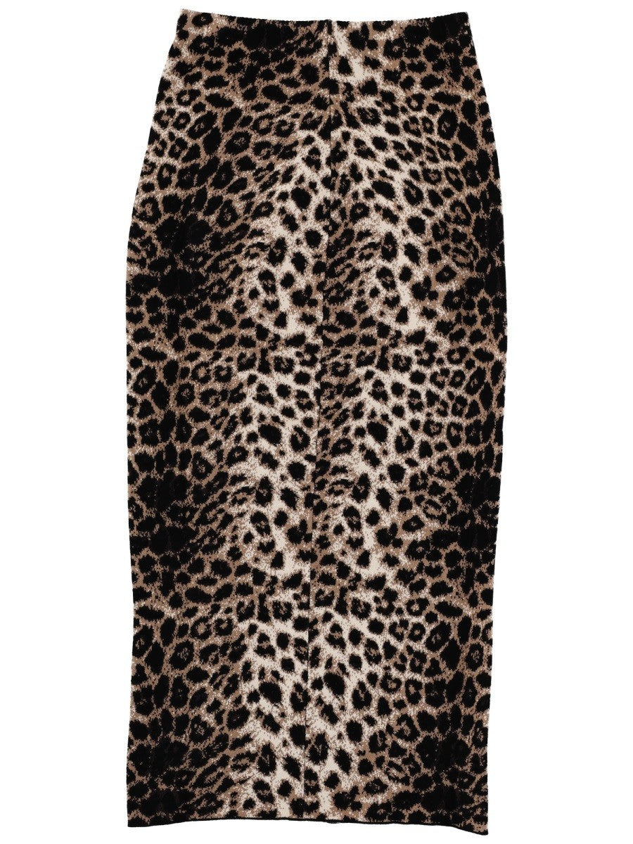 JACQUARD MIDI SKIRT 2