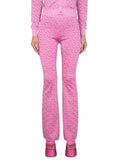 JACQUARD PANTS WITH GREEK PRINT