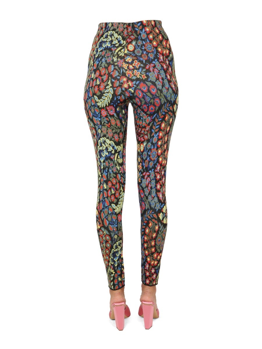 JACQUARD WOOL BLEND TOP AND LEGGINGS 8