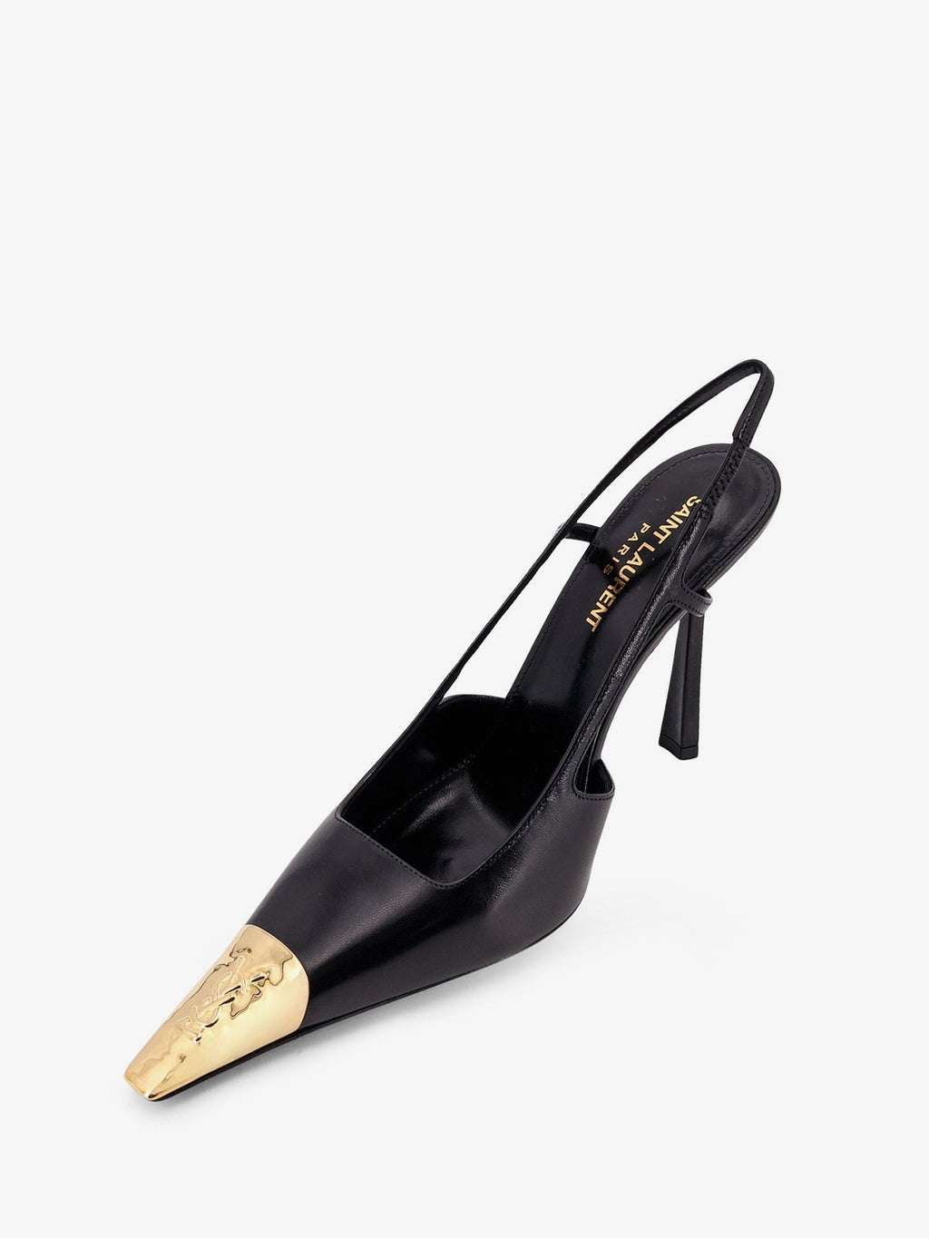Jeanne leather pumps with metal toe 4