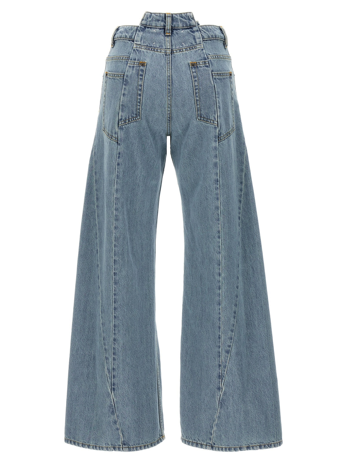 Jeans asymmetrical waist 2