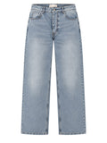 Jeans Baggy In Denim Di Cotone