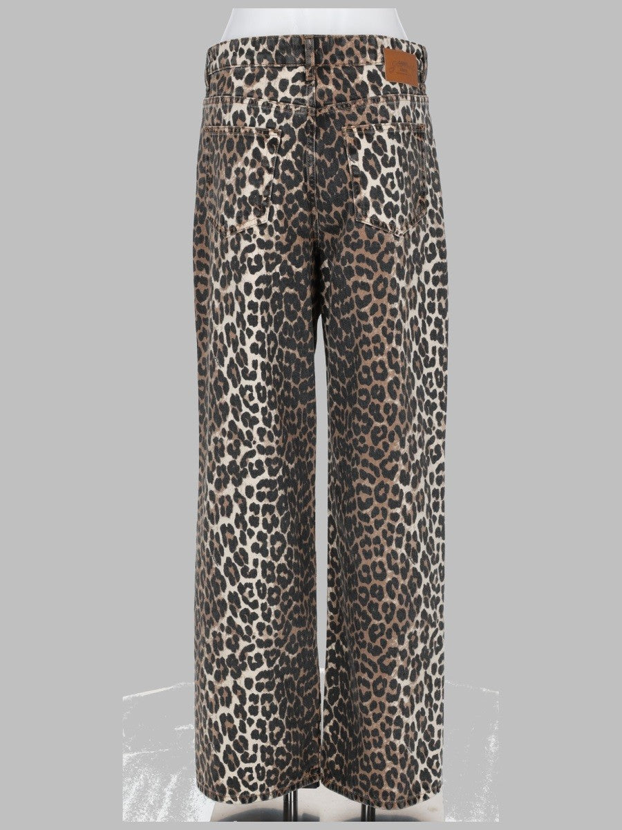 JEANS CON STAMPA ANIMALIER 2