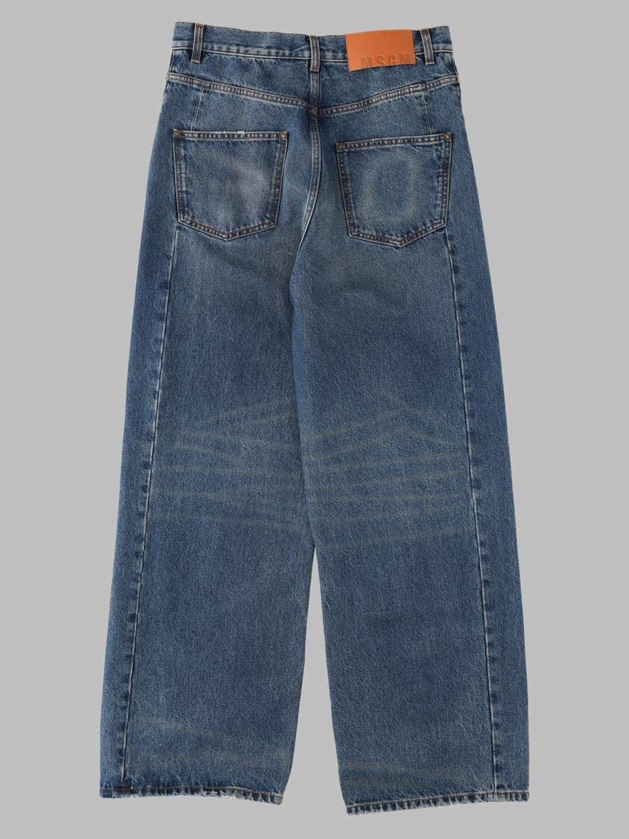 Jeans In Denim Di Cotone 2
