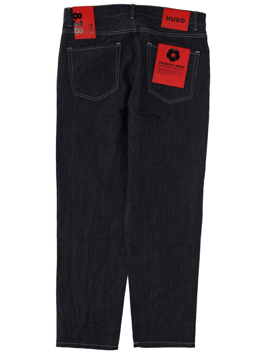 JEANS IN DENIM DI COTONE 2
