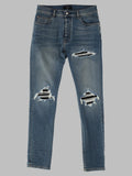 Jeans In Denim Di Cotone