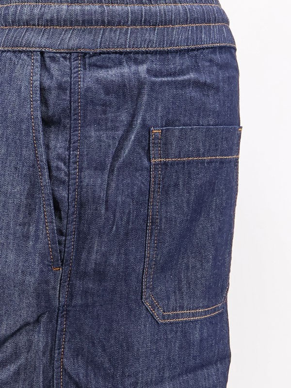 Jeans with adjustable drawstring 3