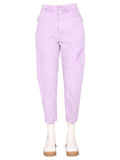 JEANS WITH EMBROIDERED LOGO