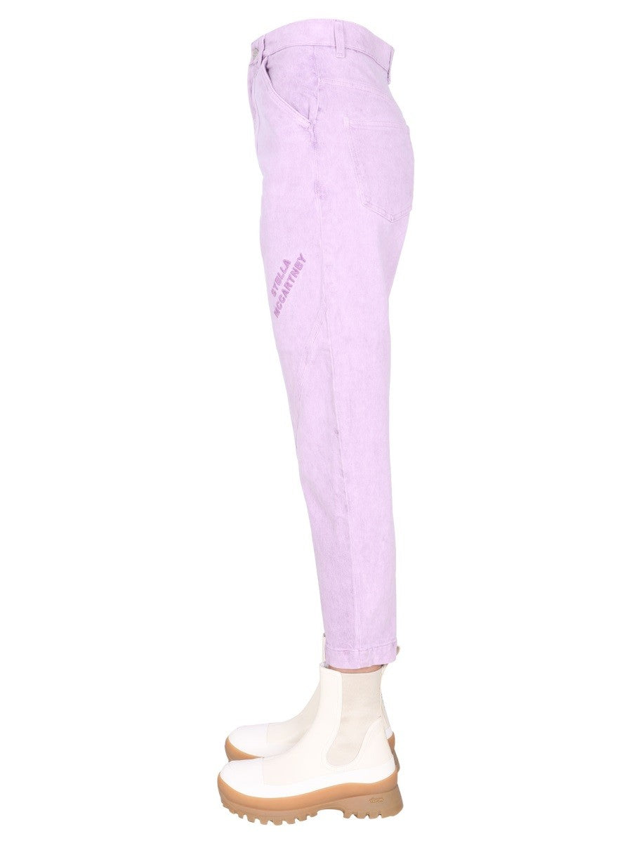 JEANS WITH EMBROIDERED LOGO 3