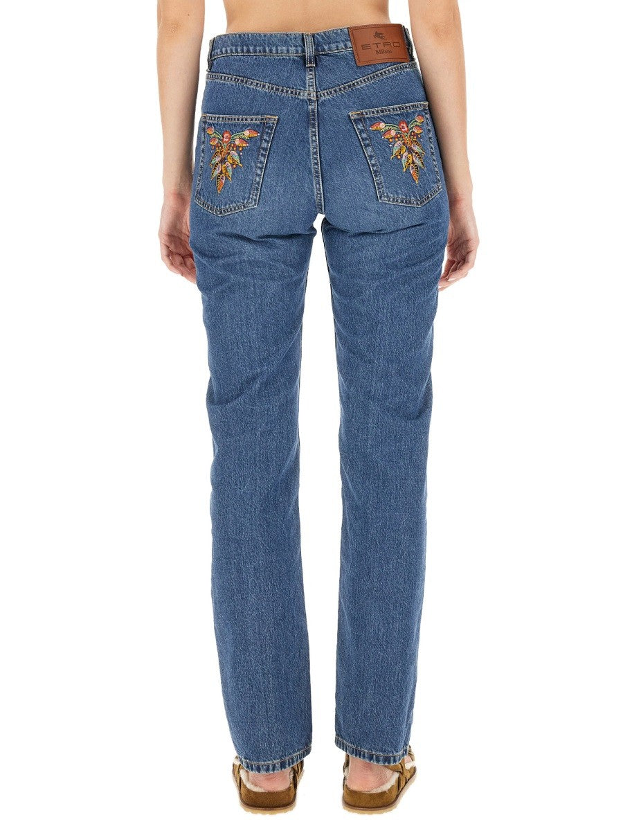 JEANS WITH LOGO EMBROIDERY 3