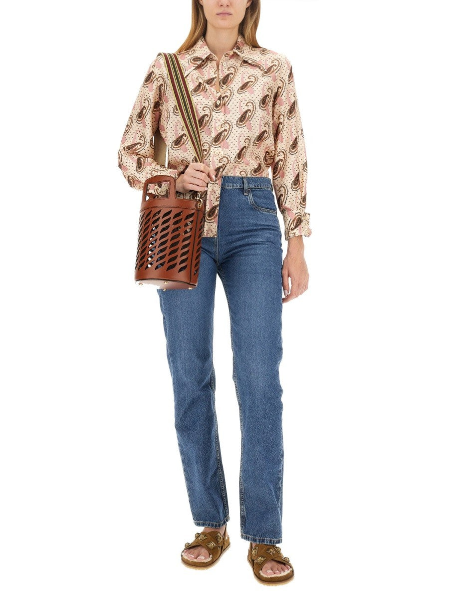 JEANS WITH LOGO EMBROIDERY 2