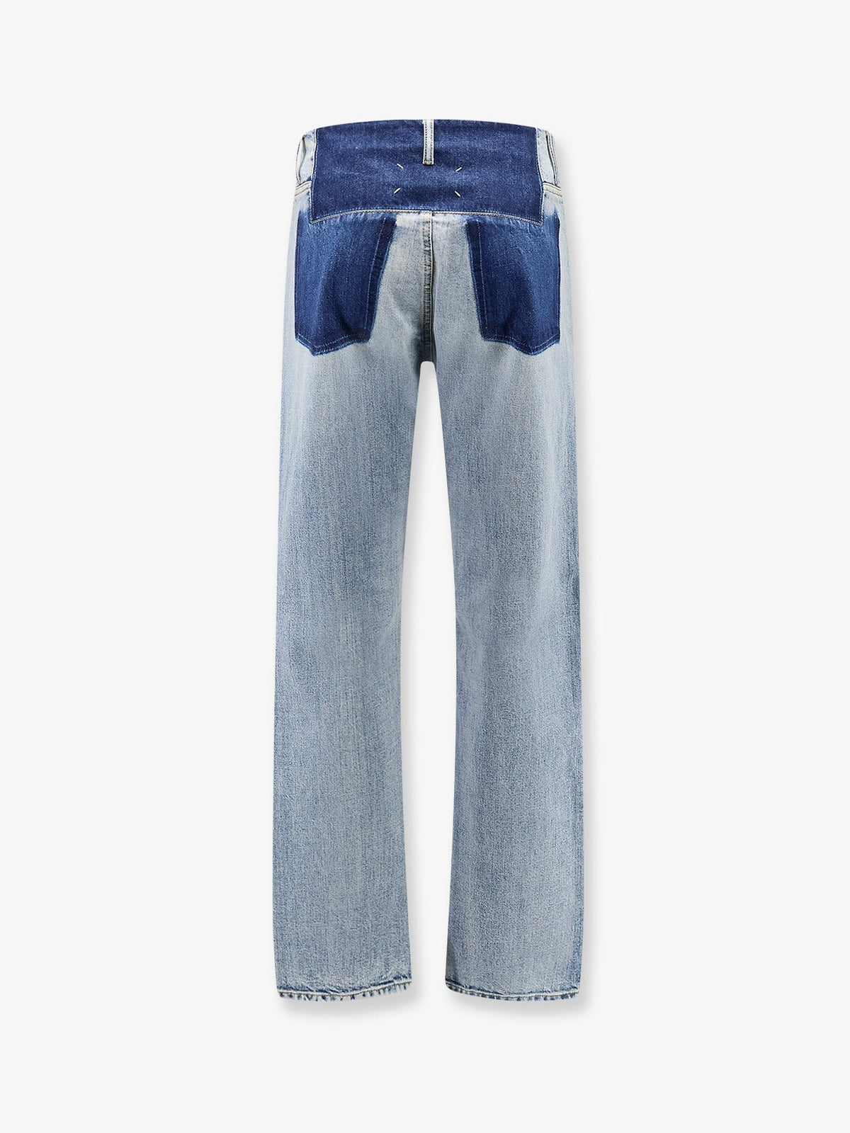 Jeans with patchwork effect 2