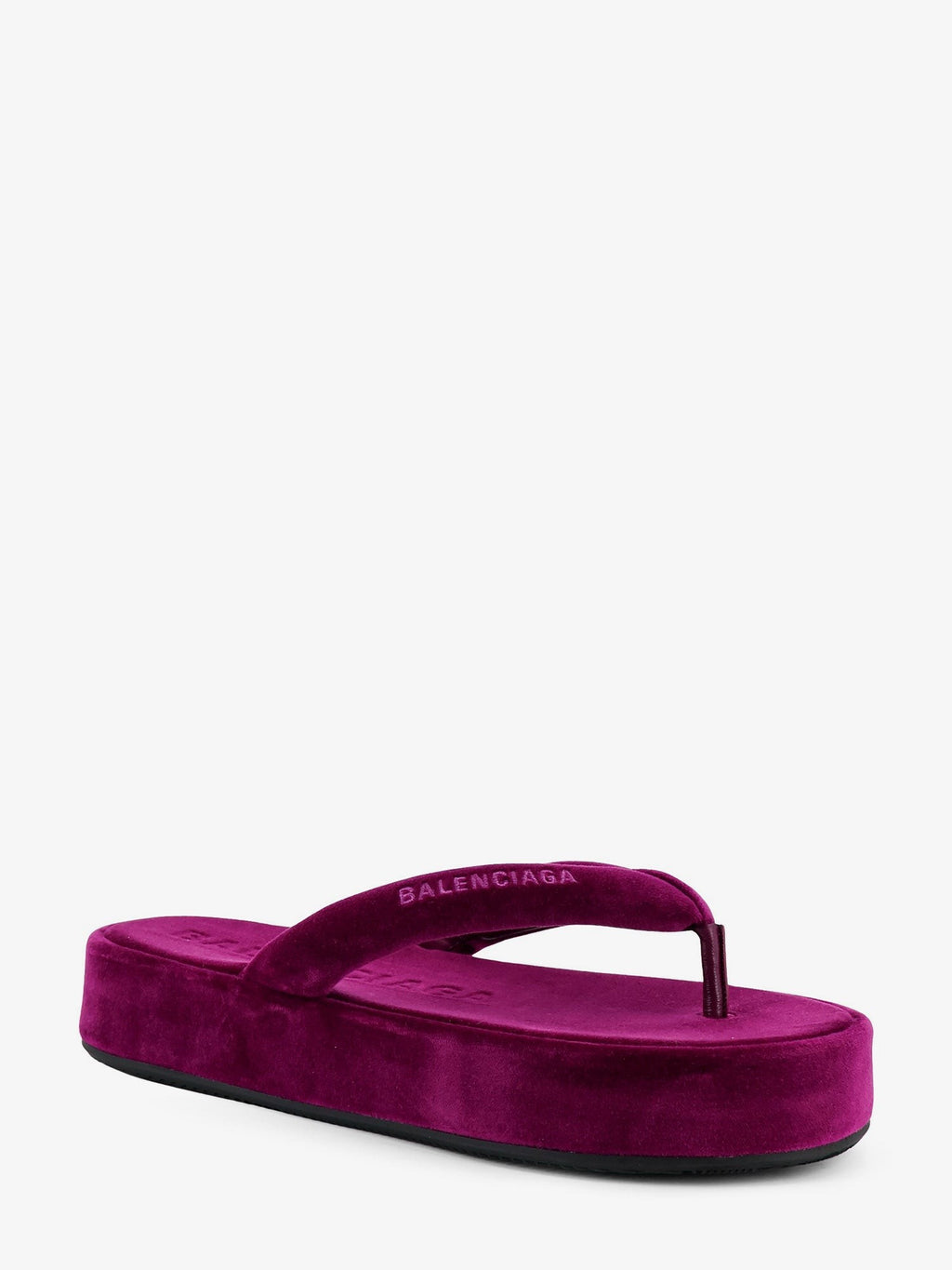 Jet Lag Stretch Velvet Sandals 2