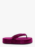 Jet Lag Stretch Velvet Sandals