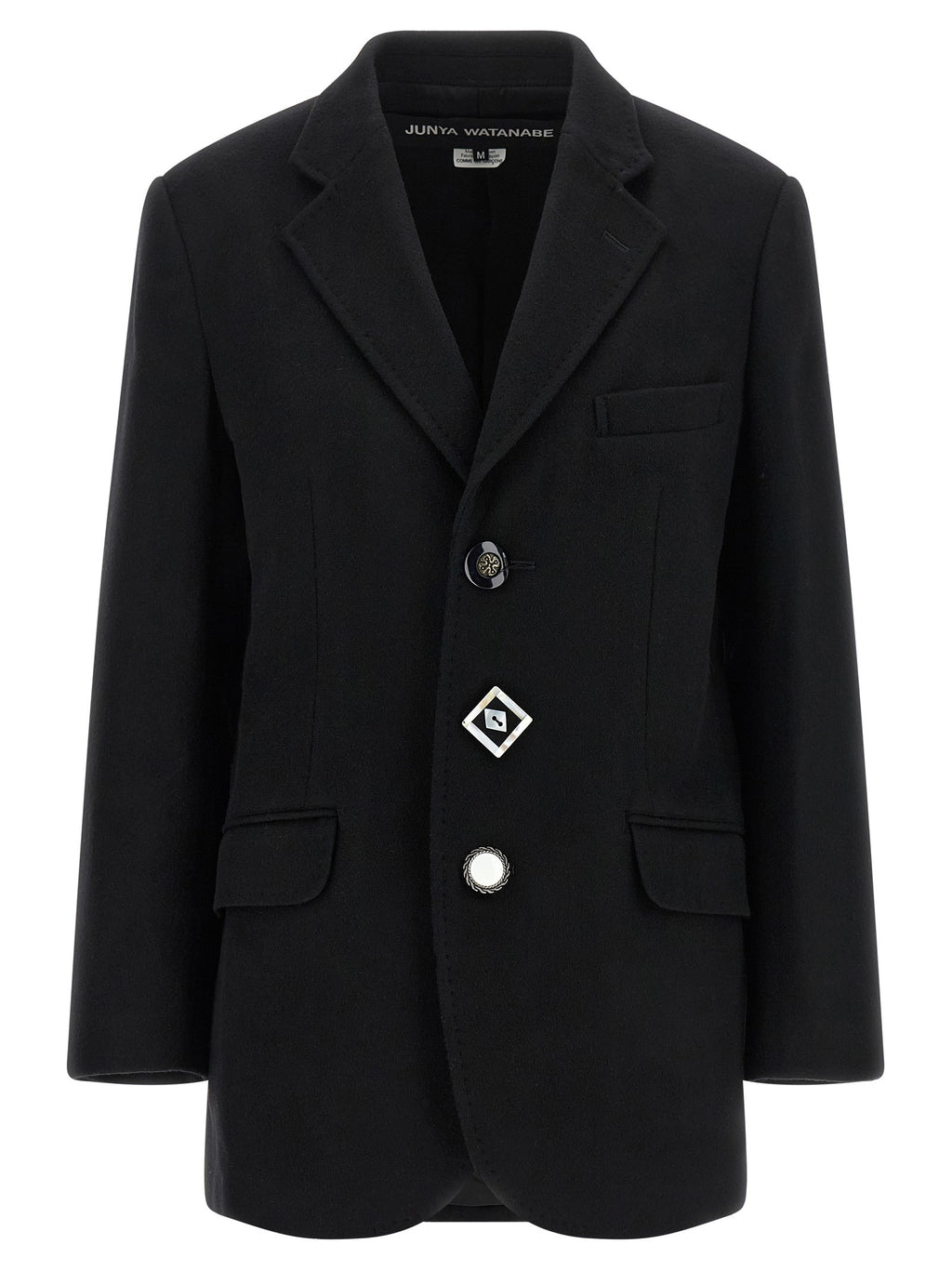 Jewel button coat