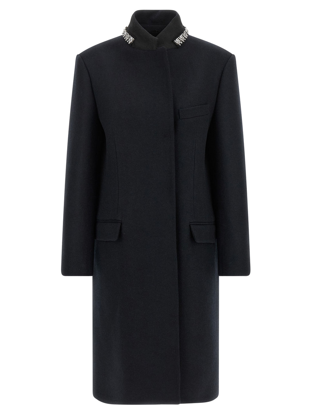 Jewel collar coat 2