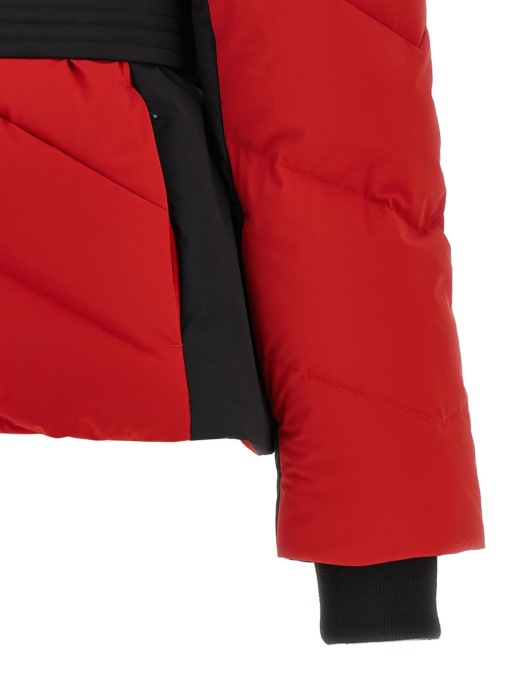 'JG Down' red ski jacket 4