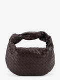 Jodie Small leather handbag with Intrecciato motif