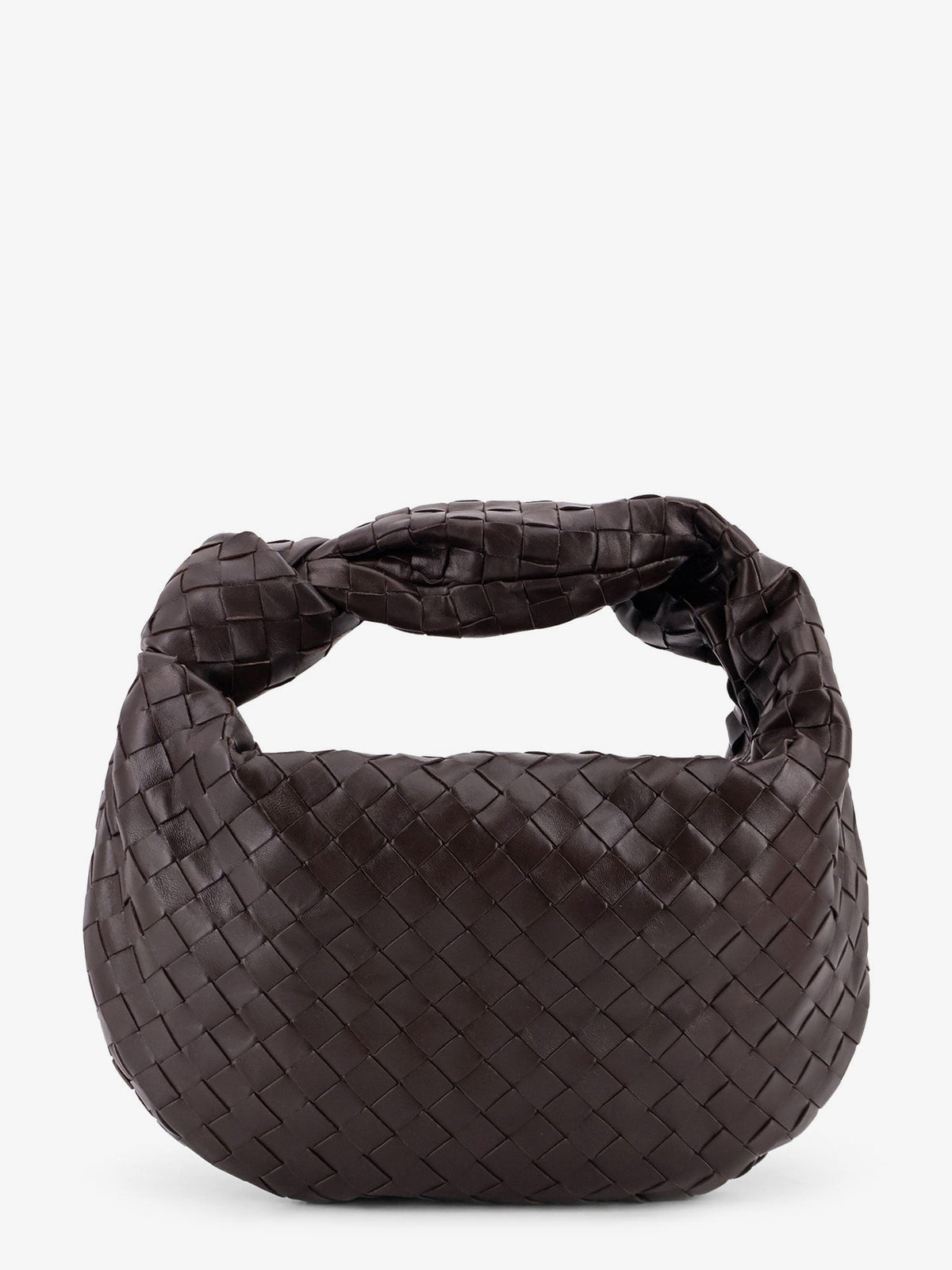 Jodie Small leather handbag with Intrecciato motif