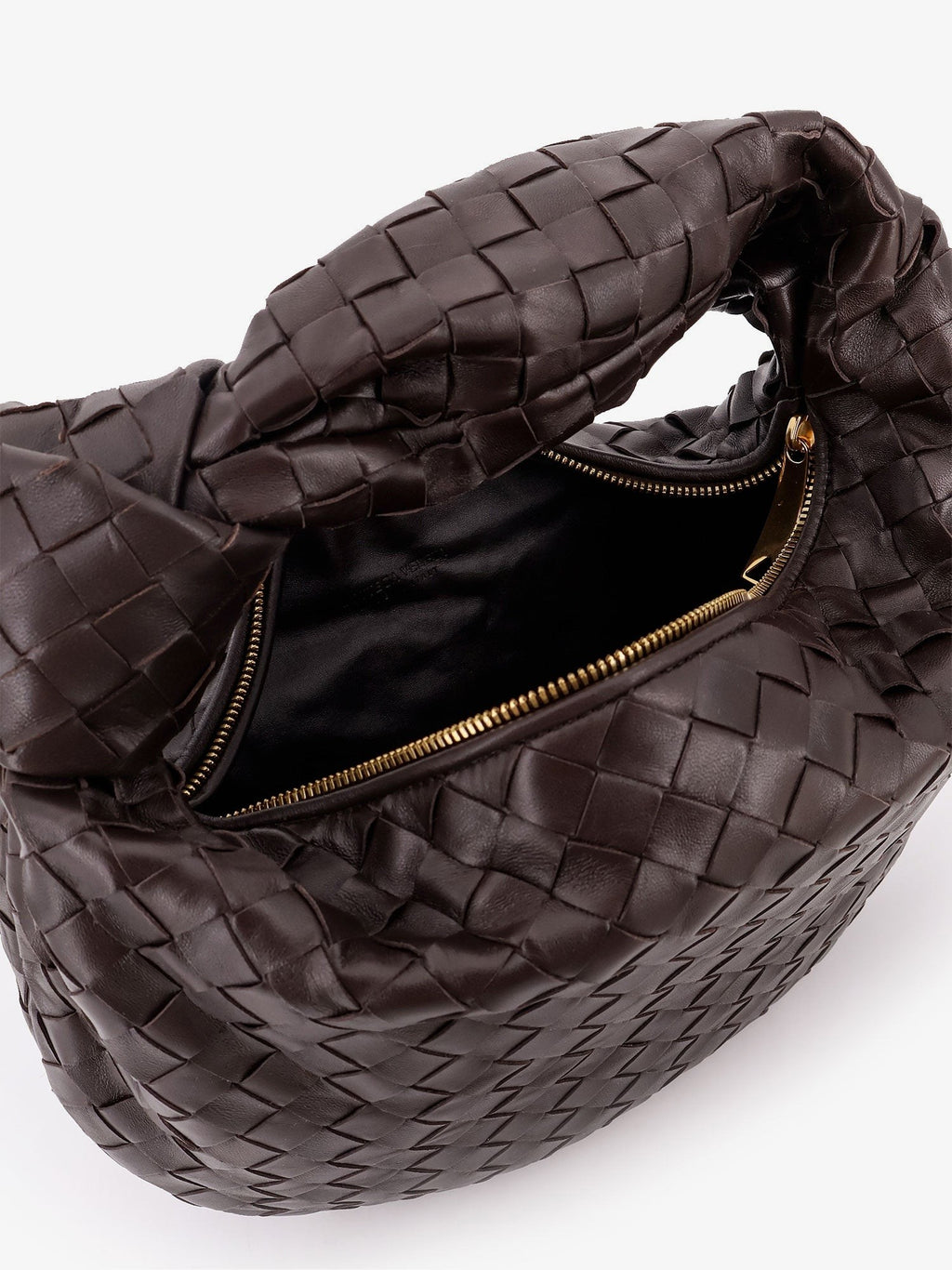 Jodie Small leather handbag with Intrecciato motif 4