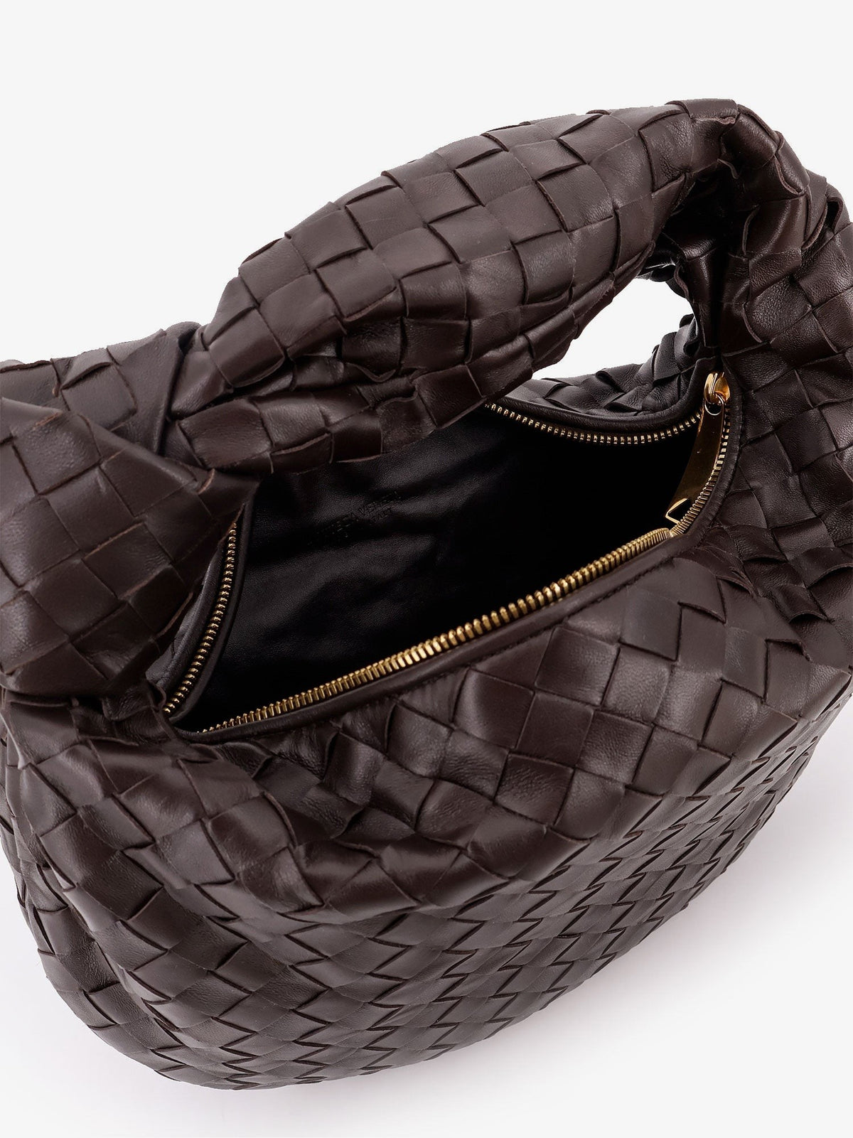 Jodie Small leather handbag with Intrecciato motif 4