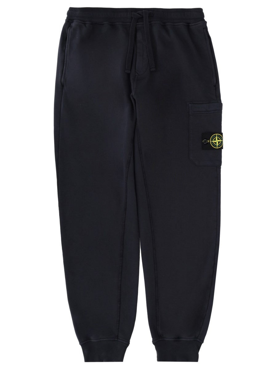 JOGGER PANTS WITH LOGO PATCH