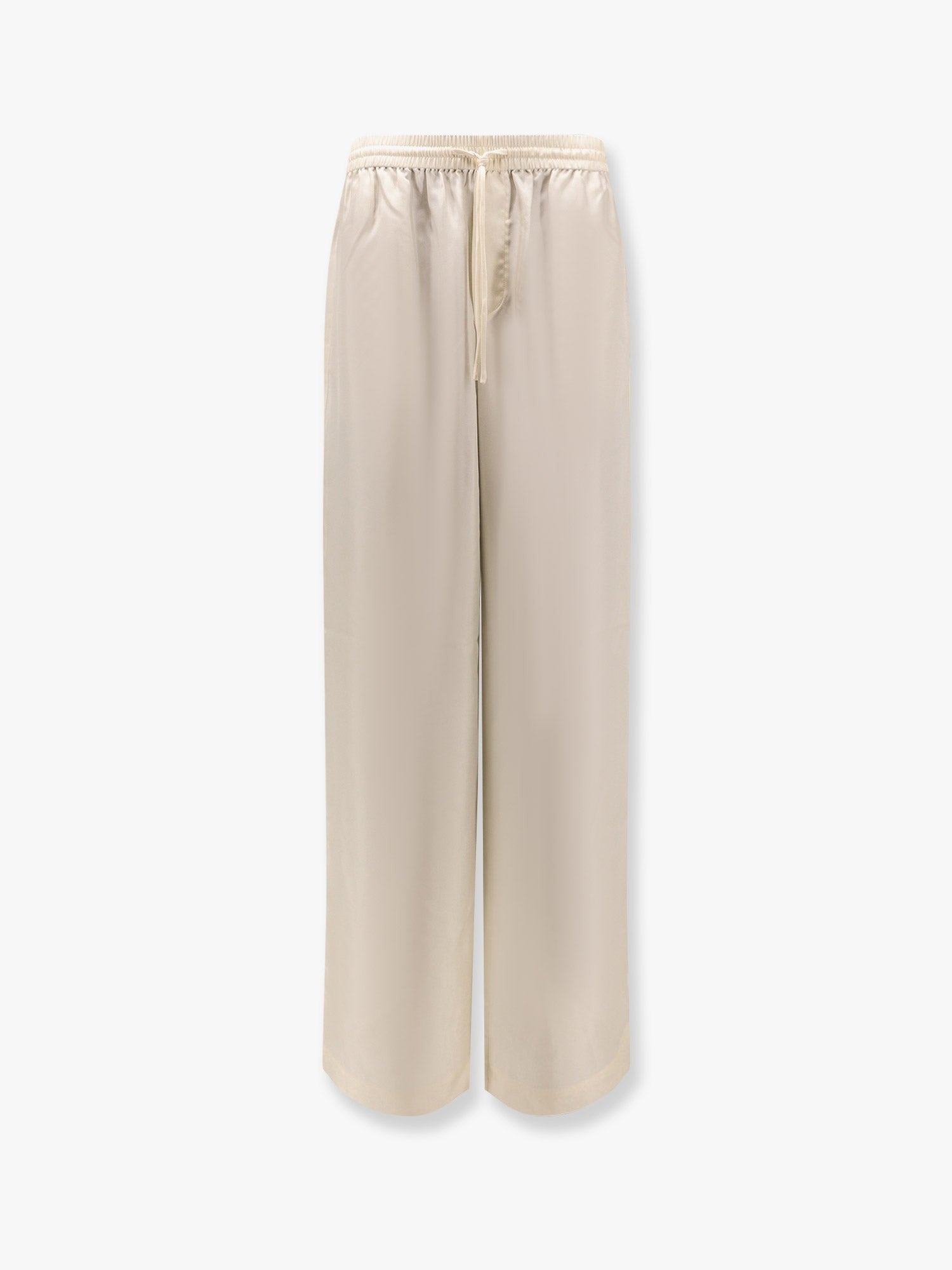 Jogger silk trousers