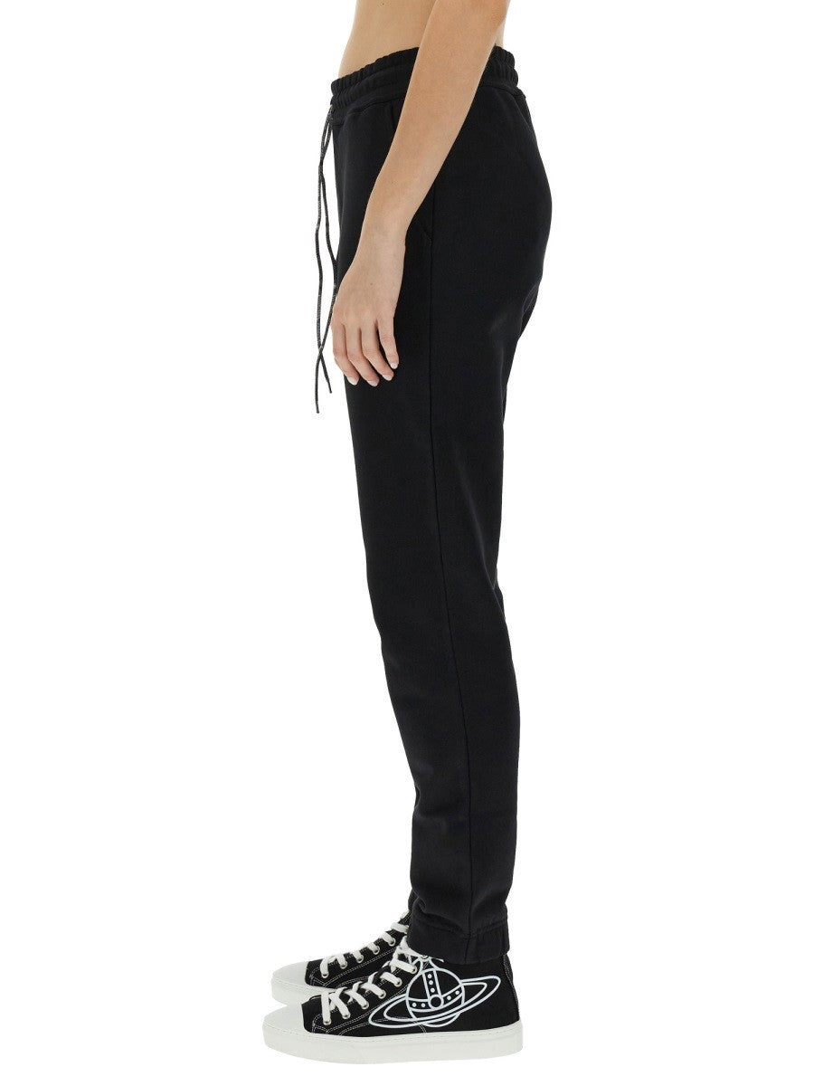 JOGGING PANTS WITH SPRAY PRINT ORB 4