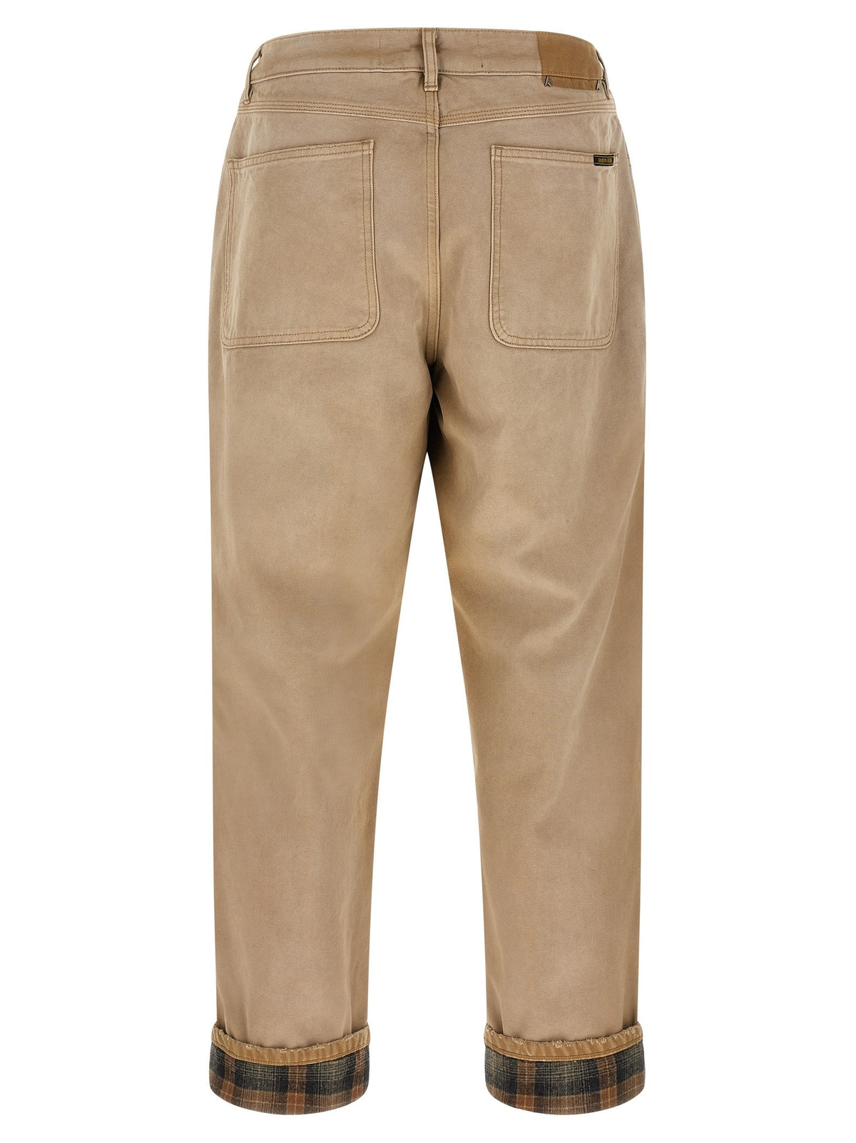Journey Russell trousers with check lapels 2