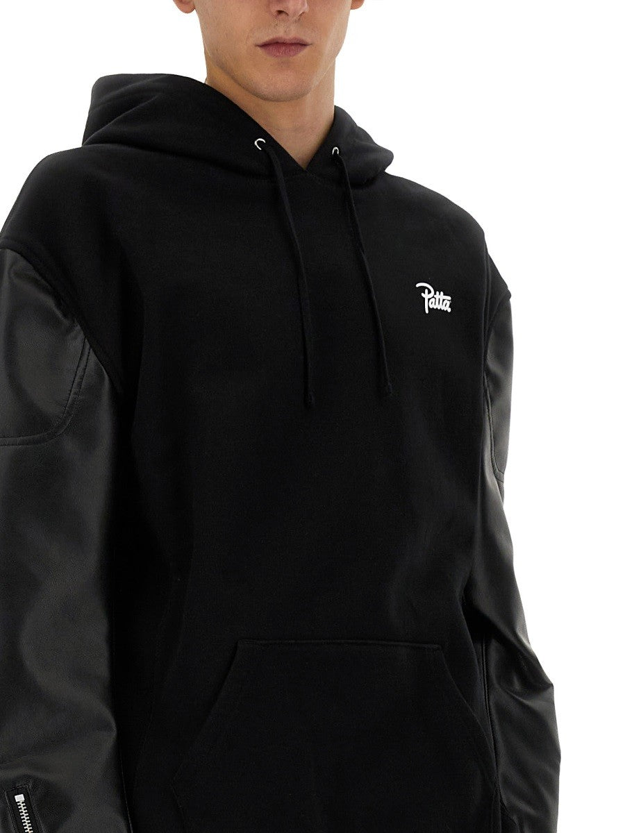 JUNYA WATANABE MAN X FLAP SWEATSHIRT 4