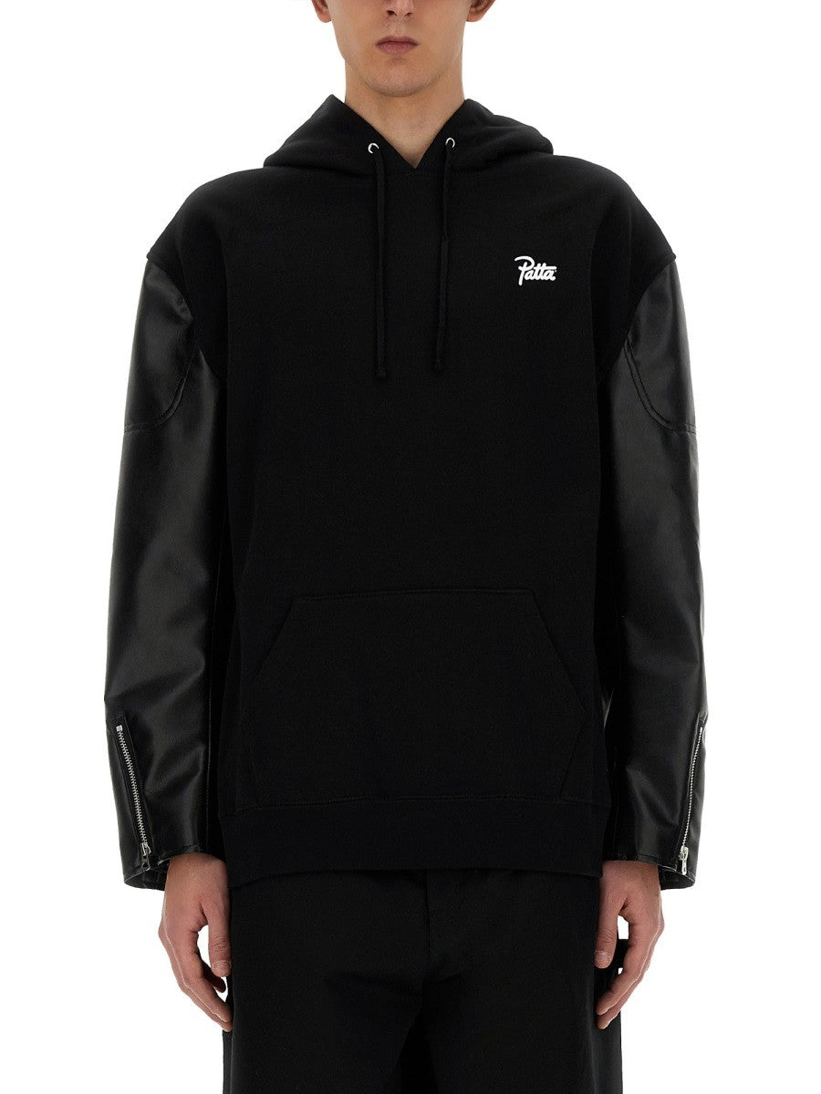 JUNYA WATANABE MAN X FLAP SWEATSHIRT