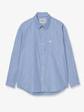 Keene Striped Cotton Shirt L/S
