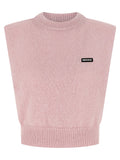 'Knit Cropped' vest