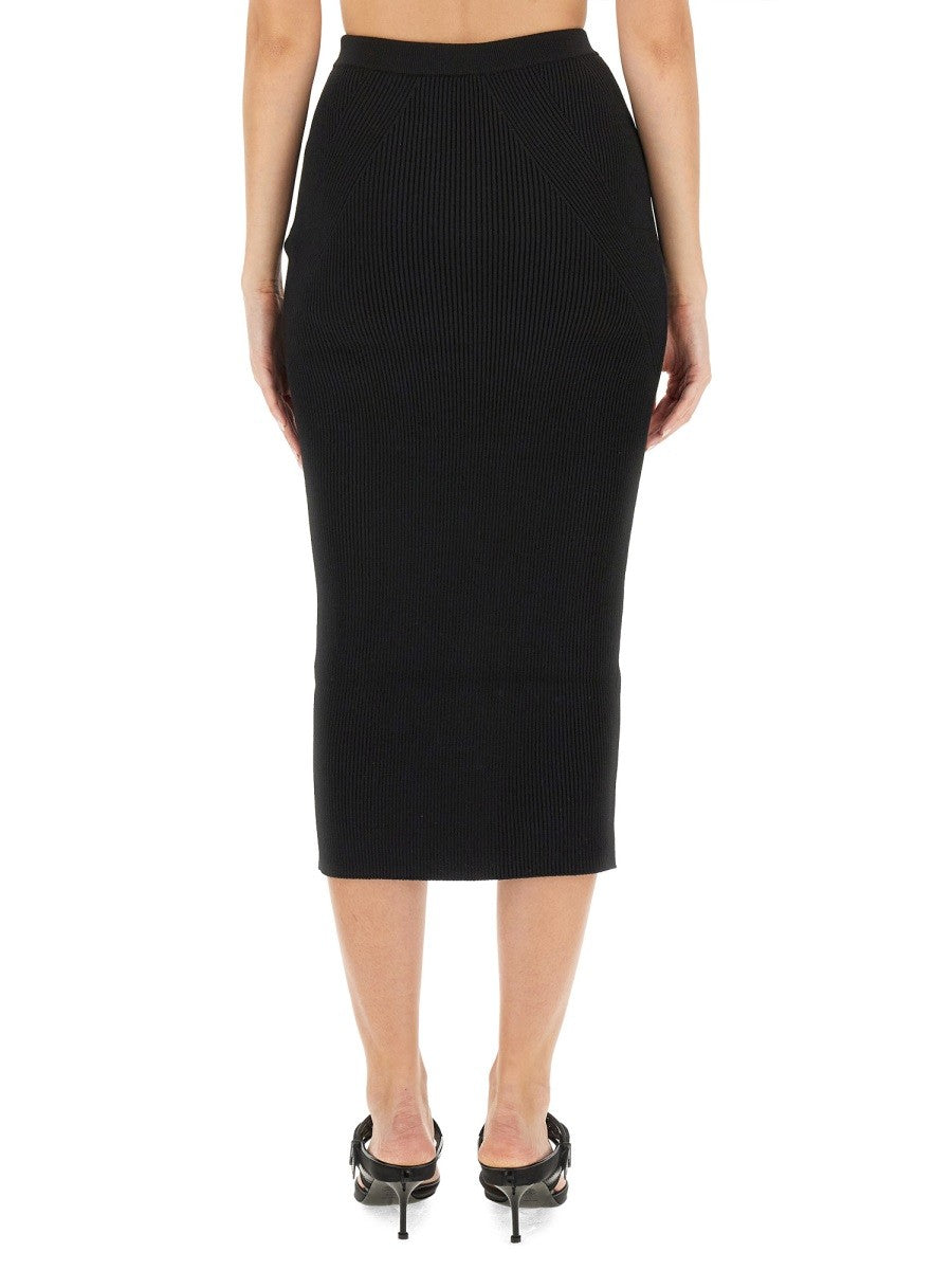 KNIT PENCIL SKIRT 3