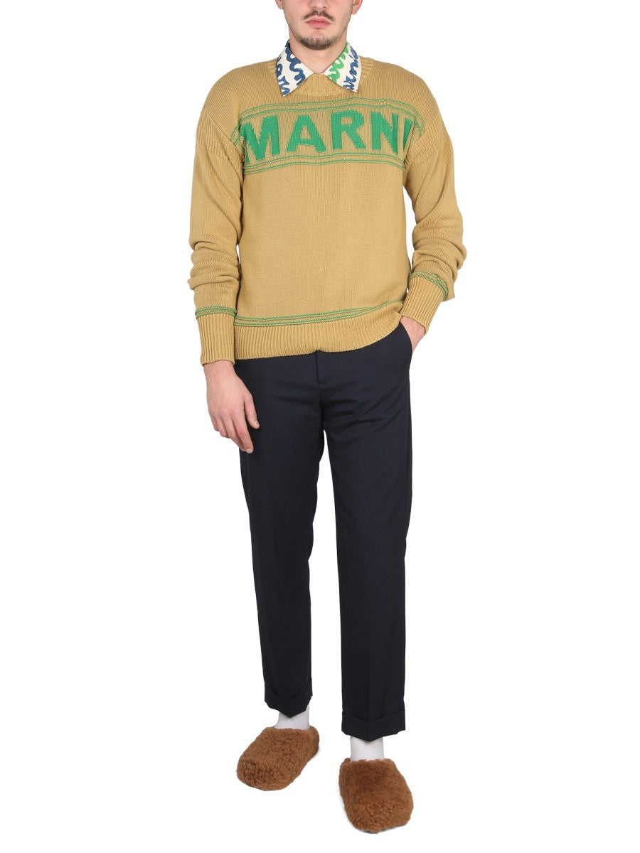 KNIT SWEATSHIRT WITH LOGO 2