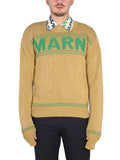 KNIT SWEATSHIRT WITH LOGO