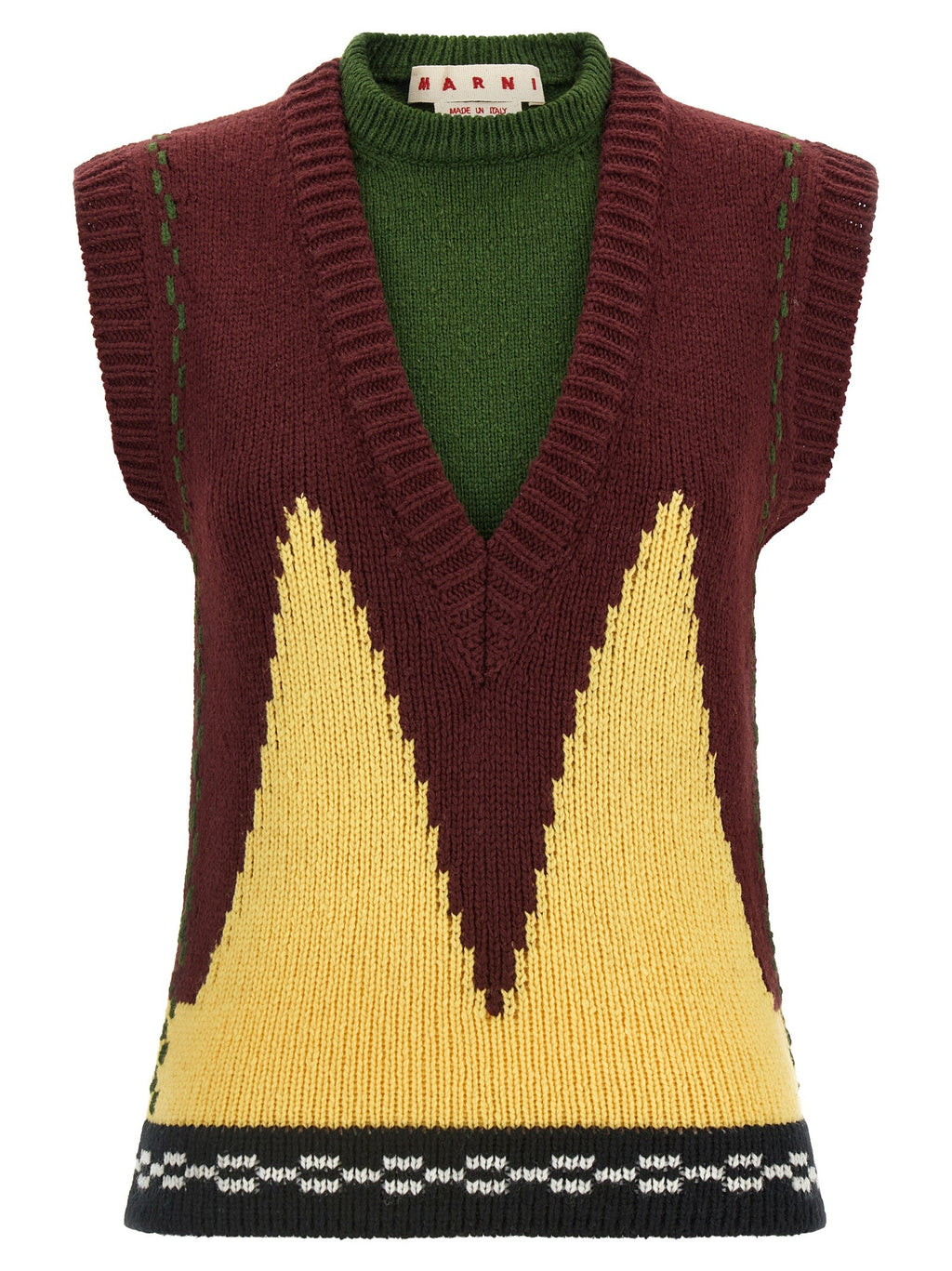 Knit vest