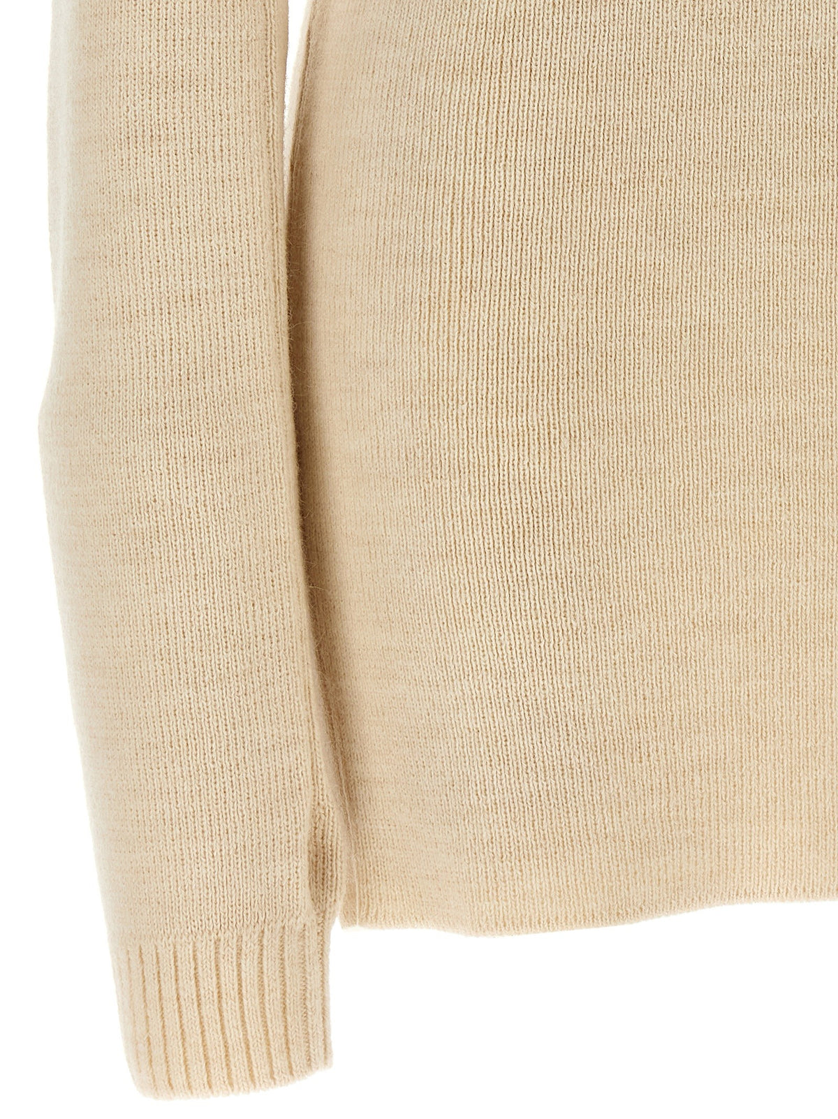 Knitted dress with removable sleeves 5