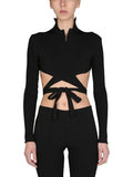 KNITTED HEARTWARMER TOP