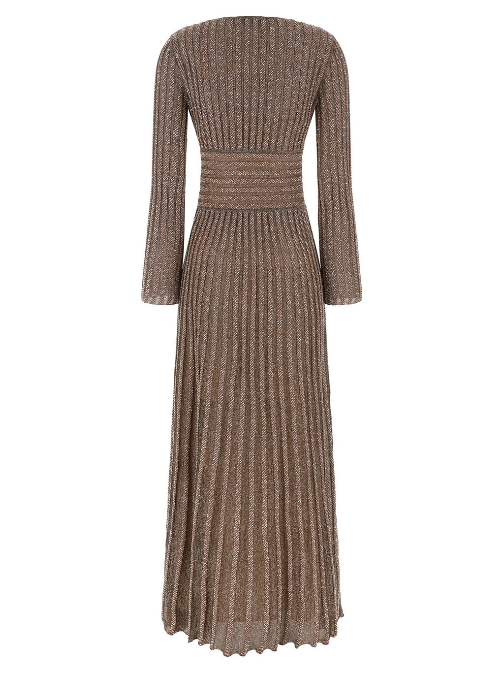 Knitted metallic dress 2