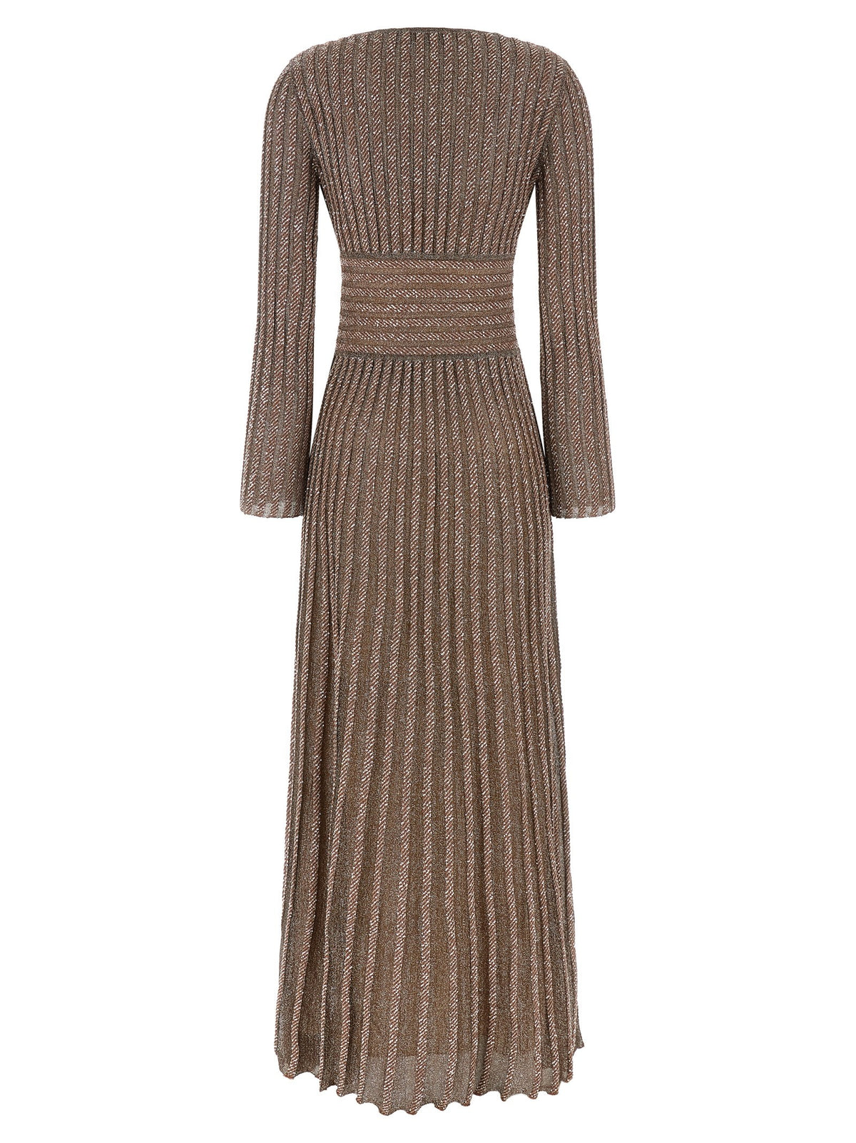 Knitted metallic dress 2